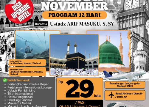 Paket Umroh November 2025