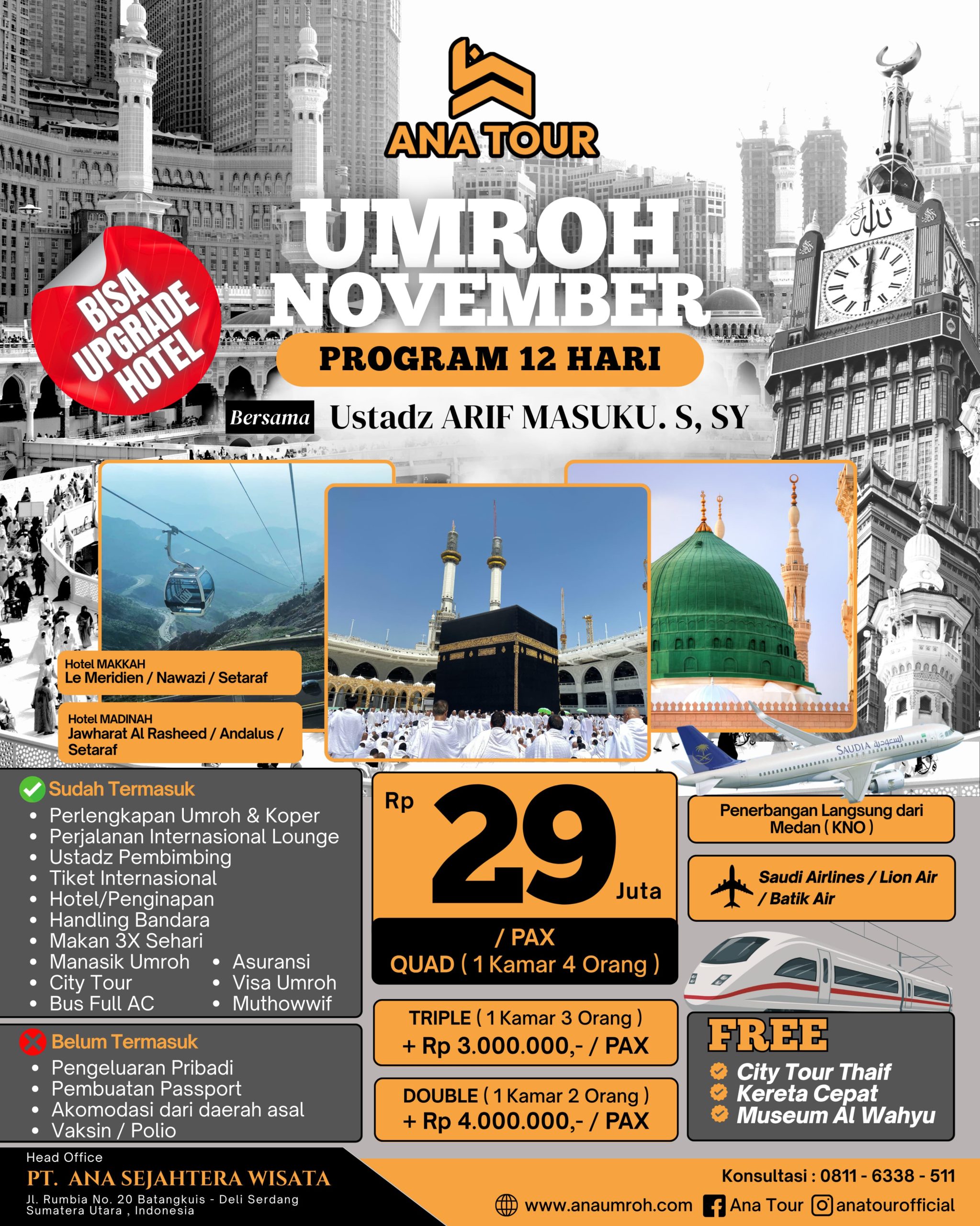 Paket Umroh November 2025