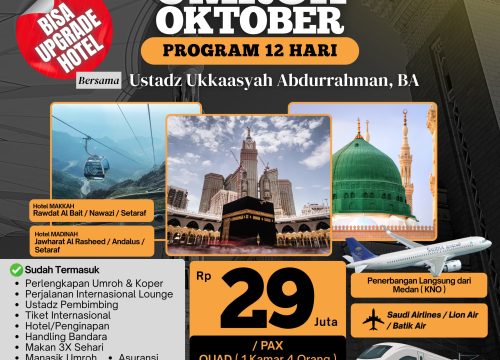 Paket Umroh Oktober 2025